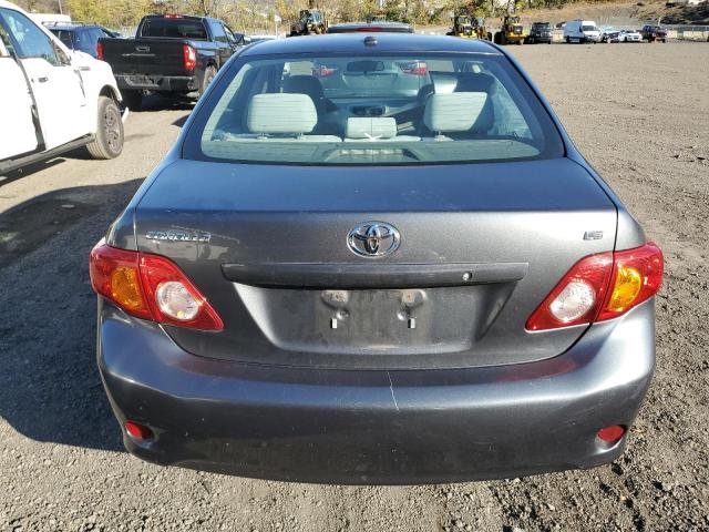 2T1BU4EE7AC421696 - 2010 TOYOTA COROLLA BASE GRAY photo 6