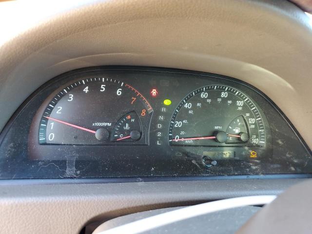 JTDBE32K430226525 - 2003 TOYOTA CAMRY LE SILVER photo 9