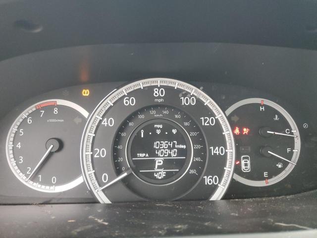 1HGCR2F32DA134462 - 2013 HONDA ACCORD LX Сұр фото 9