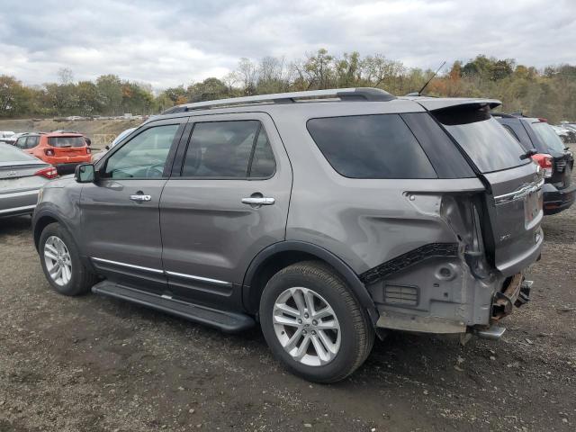 1FM5K8D84EGB06296 - 2014 FORD EXPLORER XLT GRAY photo 2