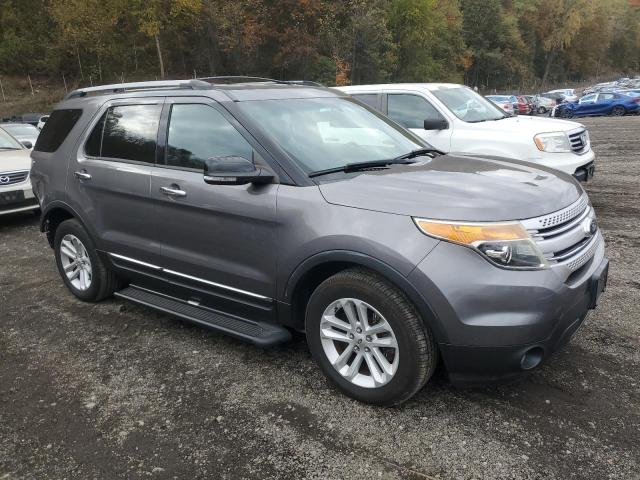 1FM5K8D84EGB06296 - 2014 FORD EXPLORER XLT GRAY photo 4