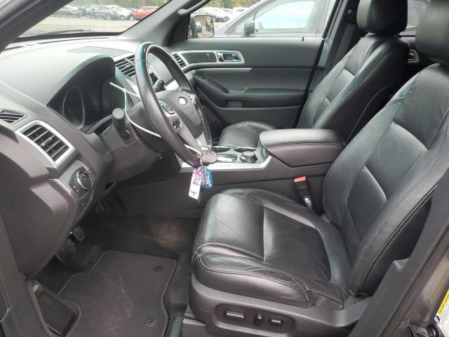 1FM5K8D84EGB06296 - 2014 FORD EXPLORER XLT GRAY photo 7