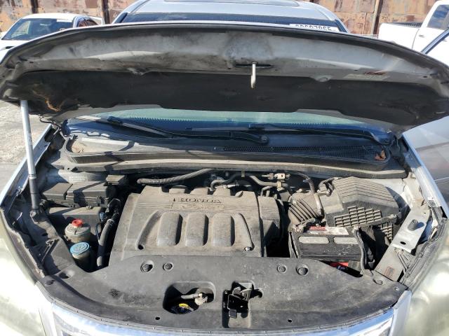 5FNRL3H62AB038194 - 2010 HONDA ODYSSEY EXL SILVER photo 12