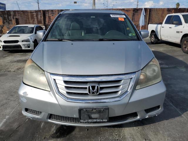 5FNRL3H62AB038194 - 2010 HONDA ODYSSEY EXL SILVER photo 5