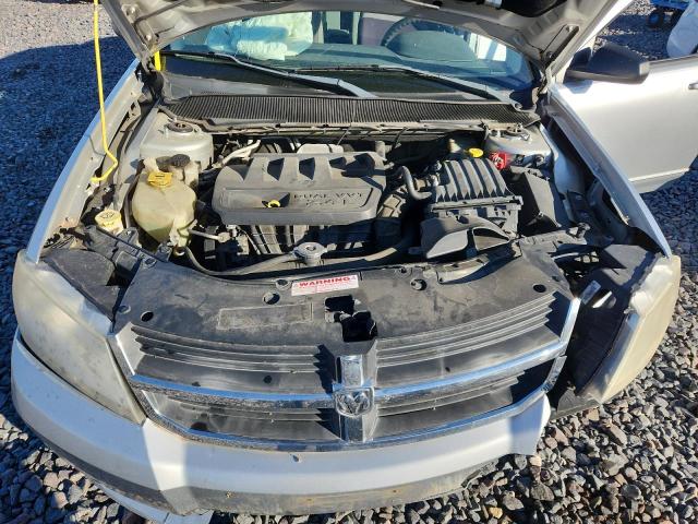 1B3LC56J78N252832 - 2008 DODGE AVENGER SXT SILVER photo 11