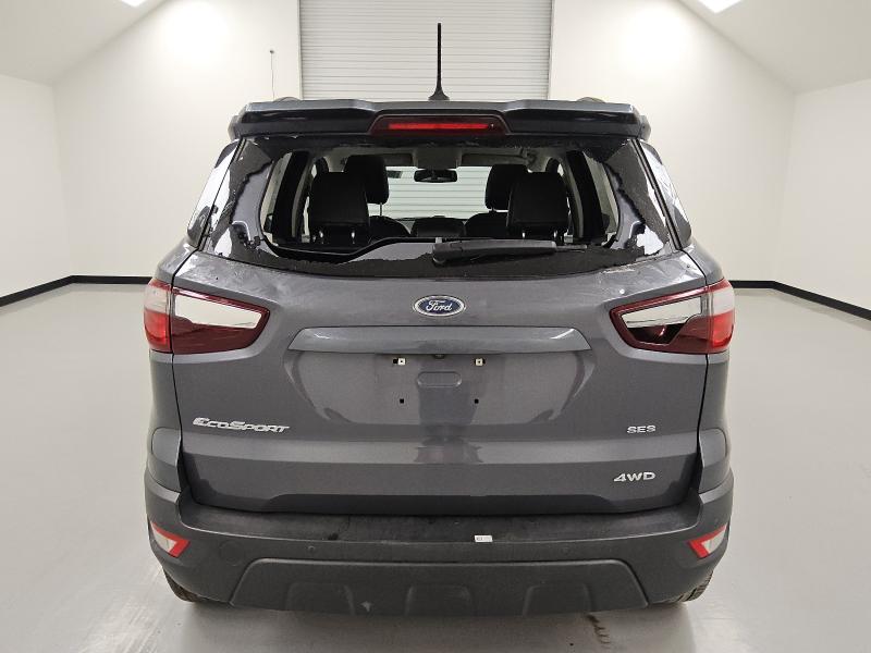 MAJ6S3JL2KC297567 - 2019 FORD ECOSPORT SES رمادي صورة 6