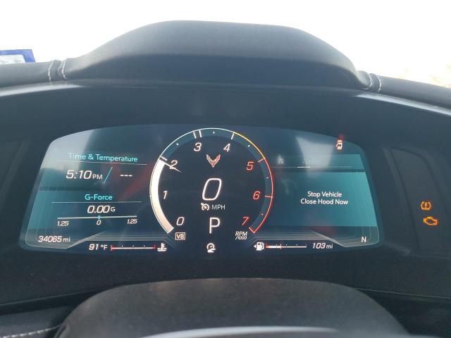 1G1YA2D47P5134115 - 2023 CHEVROLET CORVETTE STINGRAY 1LT BLUE photo 9