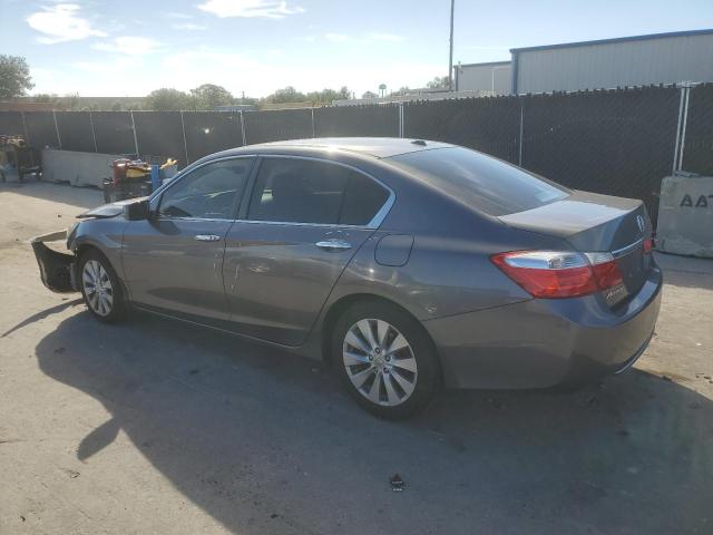 1HGCR2F82FA128496 - 2015 HONDA ACCORD EXL GRAY photo 2