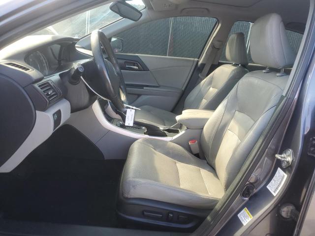 1HGCR2F82FA128496 - 2015 HONDA ACCORD EXL GRAY photo 7