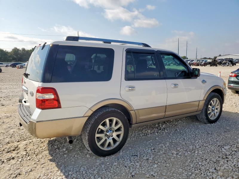 1FMJU1H55DEF00576 - 2013 FORD EXPEDITION XLT WHITE photo 3