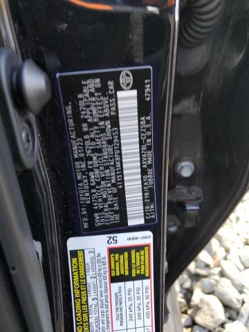 4T1S11AK8PU129453 - 2023 TOYOTA CAMRY SE NIGHT SHADE BLACK photo 12