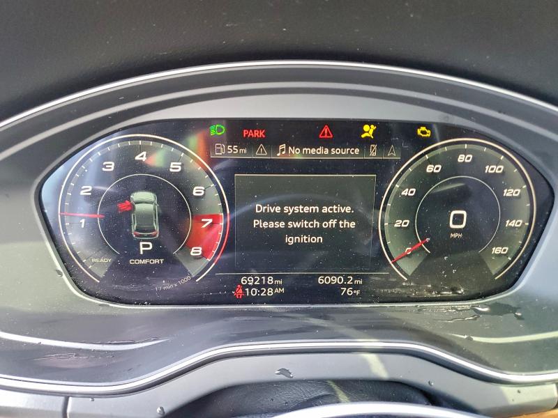 WA1CAAFY7M2097649 - 2021 AUDI Q5 PRESTIGE WHITE photo 9