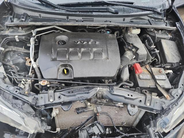 2T1BURHE7JC089591 - 2018 TOYOTA COROLLA L BLACK photo 11