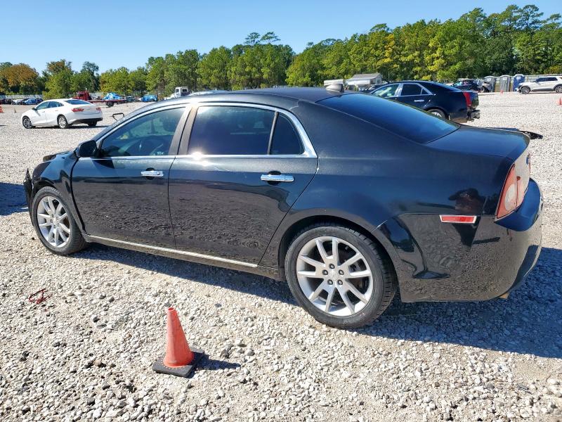 1G1ZE5E01CF345983 - 2012 CHEVROLET MALIBU LTZ BLACK photo 2