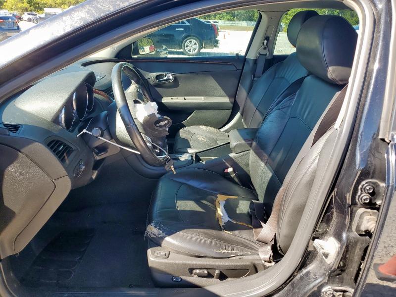 1G1ZE5E01CF345983 - 2012 CHEVROLET MALIBU LTZ BLACK photo 7