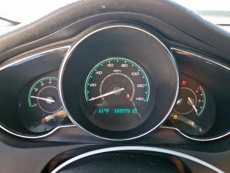 1G1ZE5E01CF345983 - 2012 CHEVROLET MALIBU LTZ BLACK photo 9