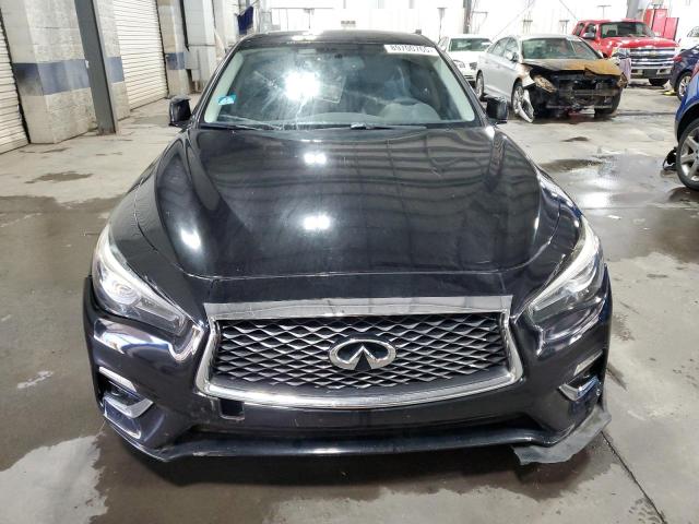 JN1EV7AR6JM438483 - 2018 INFINITI Q50 LUXE BLACK photo 5