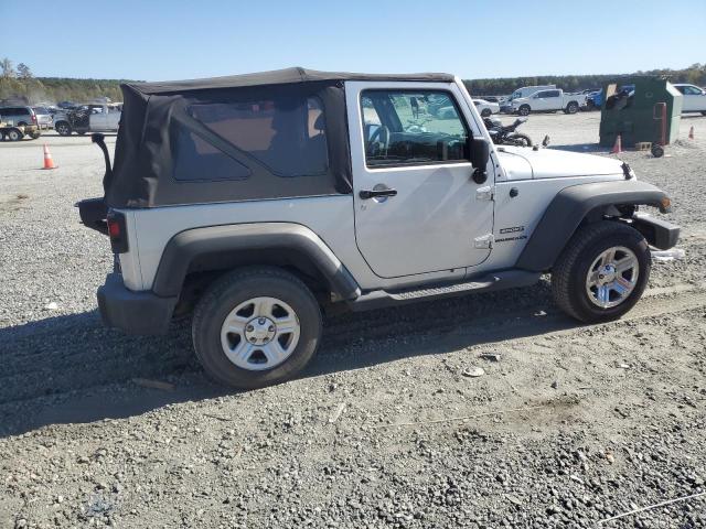 1J4AA2D11BL521756 - 2011 JEEP WRANGLER SPORT Silber Foto 3