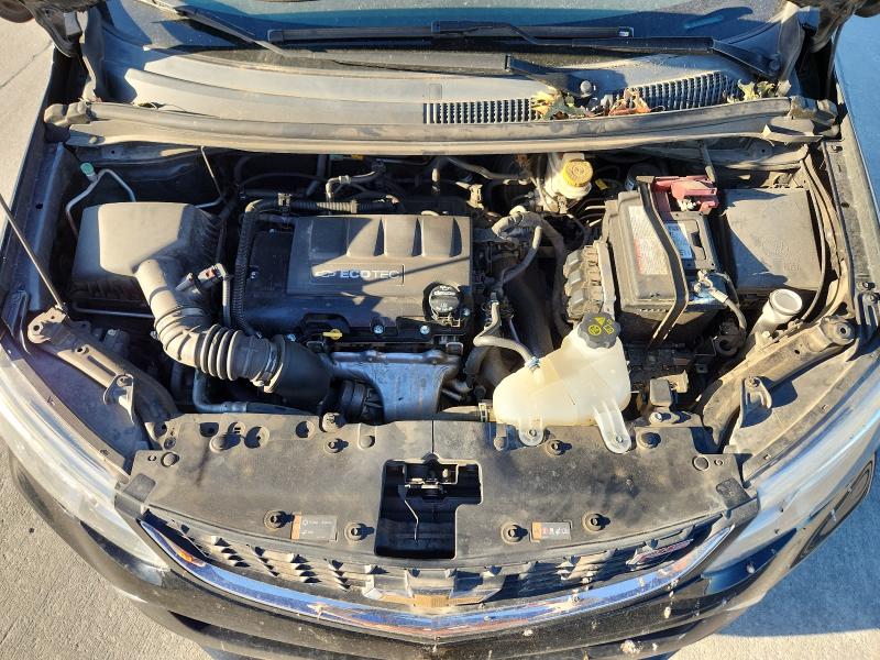 1G1JD5SB1H4125302 - 2017 CHEVROLET SONIC LT BLACK photo 11