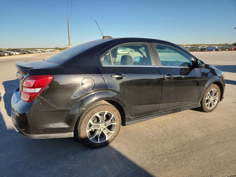 1G1JD5SB1H4125302 - 2017 CHEVROLET SONIC LT BLACK photo 3