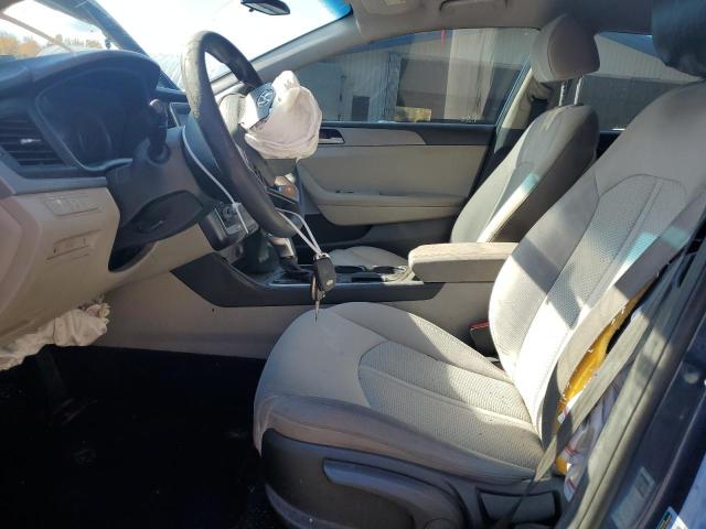 5NPE24AF4KH794792 - 2019 HYUNDAI SONATA SE Mavi fotoğraf 7