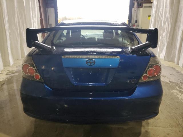 JTKDE167680270884 - 2008 TOYOTA SCION TC BLUE photo 6