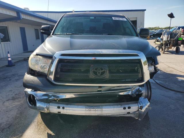 5TFRM5F18AX013385 - 2010 TOYOTA TUNDRA DOUBLE CAB SR5 GRAY photo 5