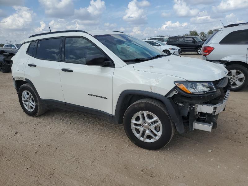 3C4NJCAB3JT438889 - 2018 JEEP COMPASS SPORT Білий фото 4