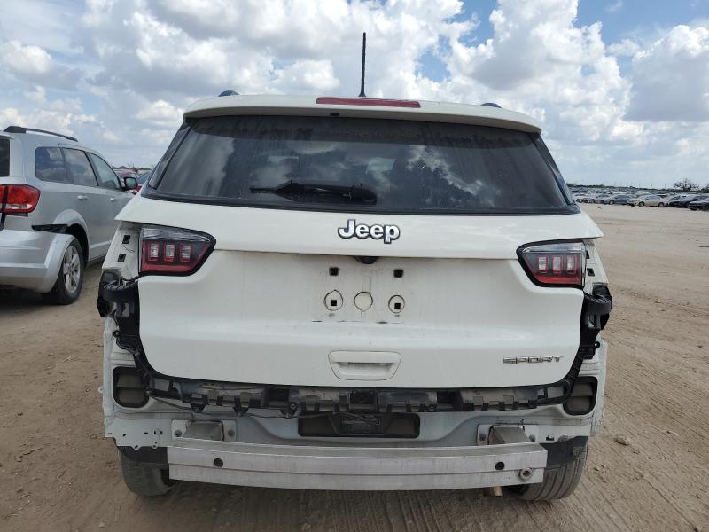 3C4NJCAB3JT438889 - 2018 JEEP COMPASS SPORT Білий фото 6