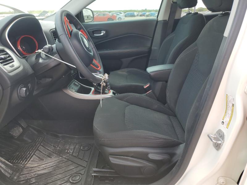 3C4NJCAB3JT438889 - 2018 JEEP COMPASS SPORT Білий фото 7