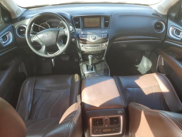 5N1AL0MM9EC511779 - 2014 INFINITI QX60 BLACK photo 8