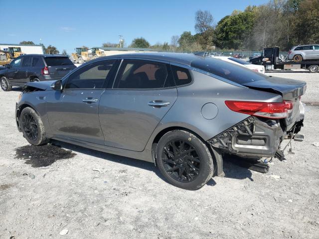 5XXGU4L33JG190389 - 2018 KIA OPTIMA EX GRAY photo 2