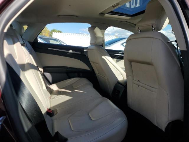 3FA6P0SU3HR280987 - 2017 FORD FUSION TITANIUM PHEV BURGUNDY photo 10