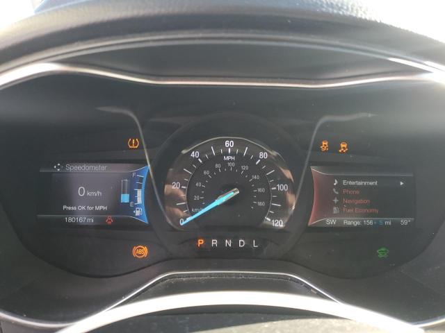 3FA6P0SU3HR280987 - 2017 FORD FUSION TITANIUM PHEV BURGUNDY photo 9