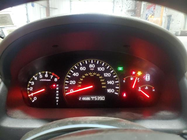 1HGCM66535A024898 - 2005 HONDA ACCORD EX BLACK photo 9