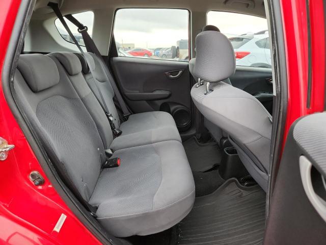 JHMGE8H29AC019830 - 2010 HONDA FIT RED photo 10