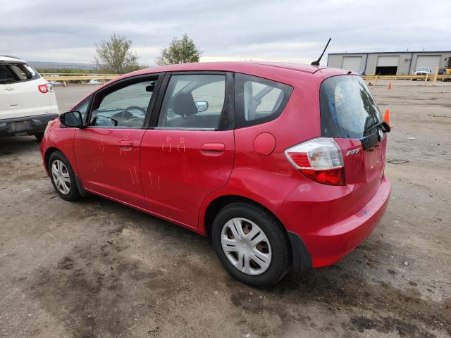 JHMGE8H29AC019830 - 2010 HONDA FIT RED photo 2
