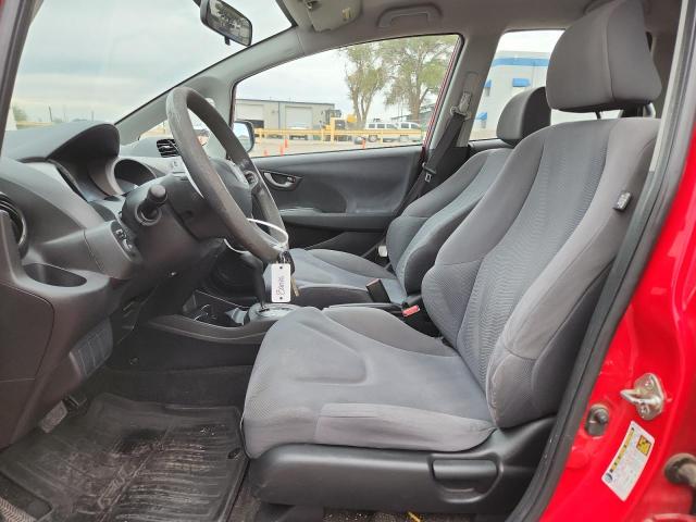 JHMGE8H29AC019830 - 2010 HONDA FIT RED photo 7