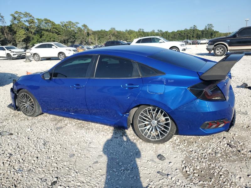 19XFC2F58GE036746 - 2016 HONDA CIVIC LX BLUE photo 2