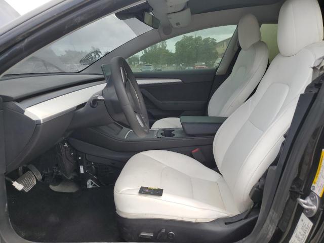 5YJ3E1EA3MF032423 - 2021 TESLA MODEL 3 შავი ფოტო 7