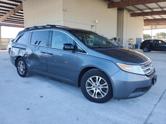 5FNRL5H67CB039114 - 2012 HONDA ODYSSEY EXL ნაცრისფერი ფოტო 4