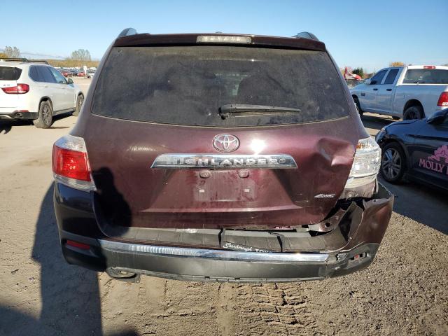 5TDBK3EH4BS044523 - 2011 TOYOTA HIGHLANDER BASE Bordo fotoğraf 6