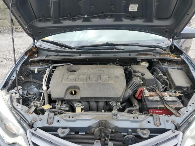 2T1BURHE3FC330411 - 2015 TOYOTA COROLLA L GRAY photo 11