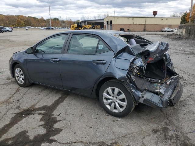 2T1BURHE3FC330411 - 2015 TOYOTA COROLLA L GRAY photo 2