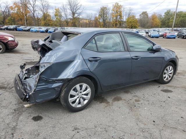 2T1BURHE3FC330411 - 2015 TOYOTA COROLLA L GRAY photo 3