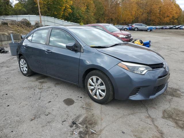 2T1BURHE3FC330411 - 2015 TOYOTA COROLLA L GRAY photo 4