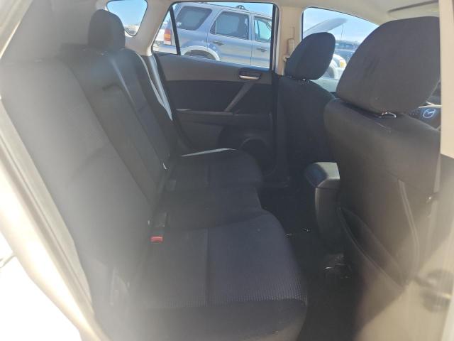 JM1BL1L78D1790632 - 2013 MAZDA 3 I WHITE photo 10