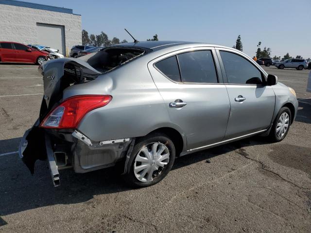 3N1CN7AP7CL939966 - 2012 NISSAN VERSA S GRAY photo 3