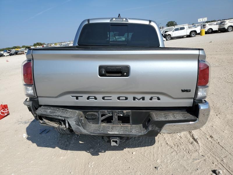 3TMCZ5AN4NM501021 - 2022 TOYOTA TACOMA DOUBLE CAB SILVER photo 6