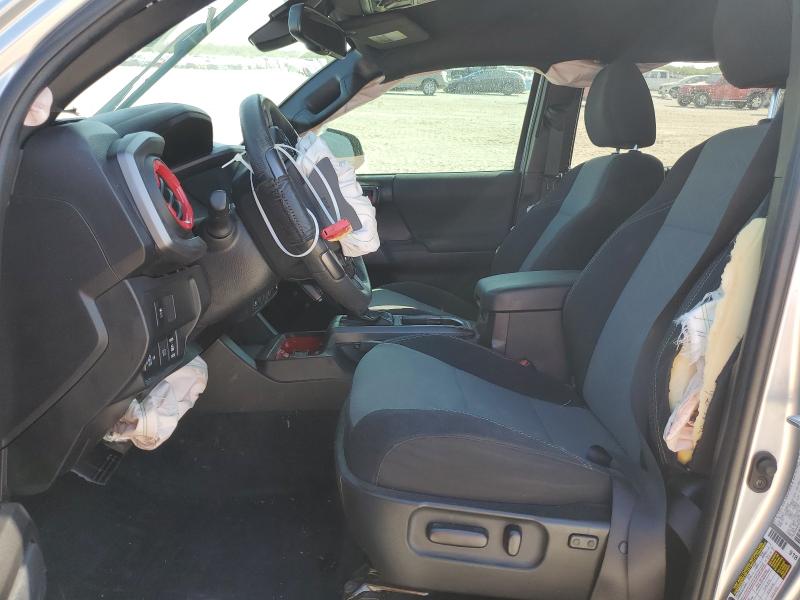 3TMCZ5AN4NM501021 - 2022 TOYOTA TACOMA DOUBLE CAB SILVER photo 7